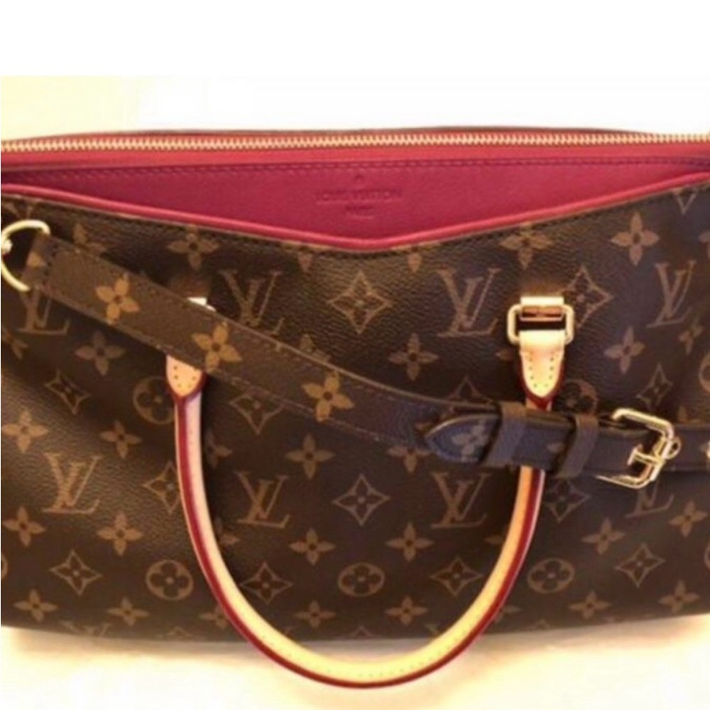 Louis Vuitton Authentic  Pallas Aurore Purse Retired Color Never Carried READ - Picture 2 of 12